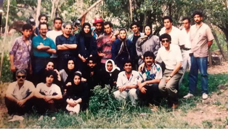 خاطرات "ساعت خوش"؛ تصویری کمتر دیده شده از پشت صحنه کمدی دهه ۷۰ (عکس)