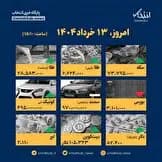 اینفوگرافیک / امروز ۱۳ خرداد قیمت ها چقدر است؟