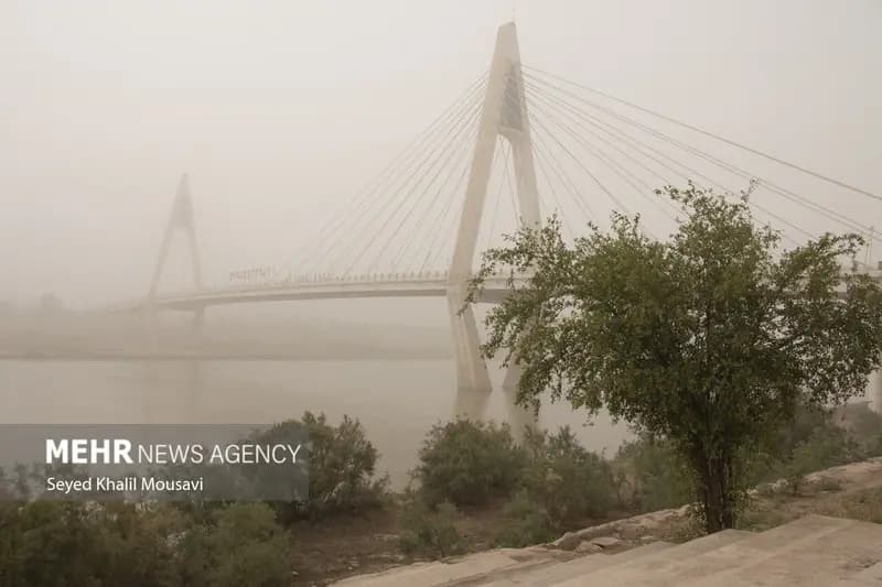 تصویب احداث ایستگاه سنجش آلودگی هوا در اهواز با بودجه عوارض آلایندگی