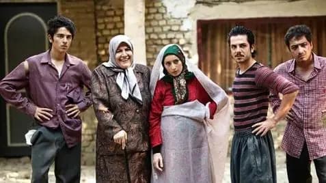 تپق زدن شهاب حسینی مقابل دوربین تلویزیون