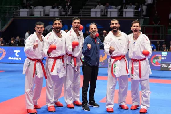 «کومیته تیمی» کاراته ایران به مدال نقره آسیا رسید؛طلا در ۱۰ ثانیه پرید
