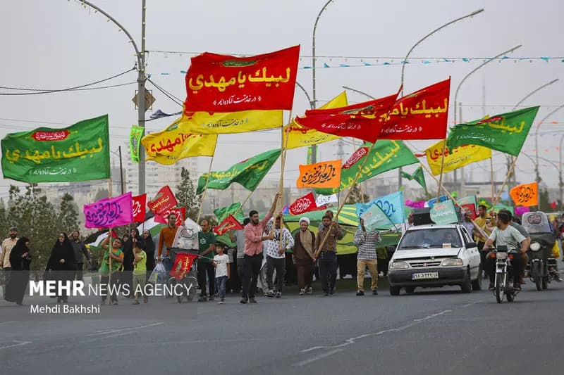 برپایی کاروان شادی «غدیر تا ظهور» در قم