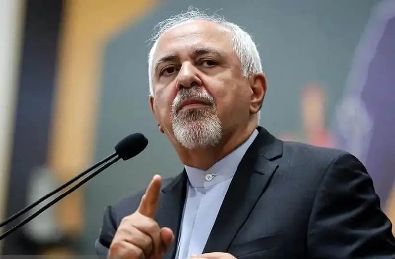 لحظاتی متفاوت از ظریف در یک کنفرانس علمی/ سنایی هم حضور داشت