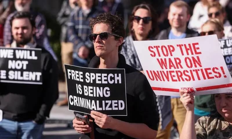 جاسوسی دانشگاه آمریکایی از دانشجویان حامی فلسطین