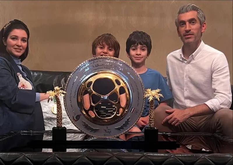 رونالدو و جورجینا، از مجتبی جباری اسکی رفتند!