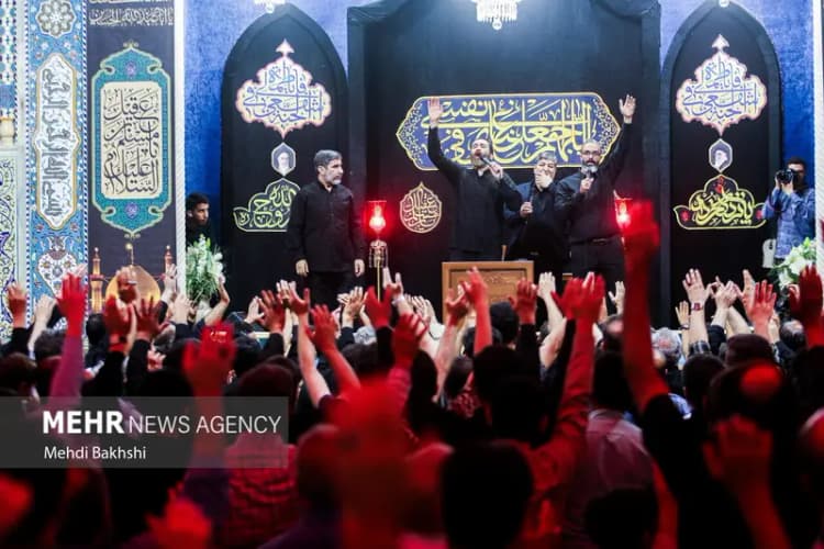 شب اول مراسم مسلمیه در حرم حضرت عبدالعظیم حسنی(ع) برگزار شد