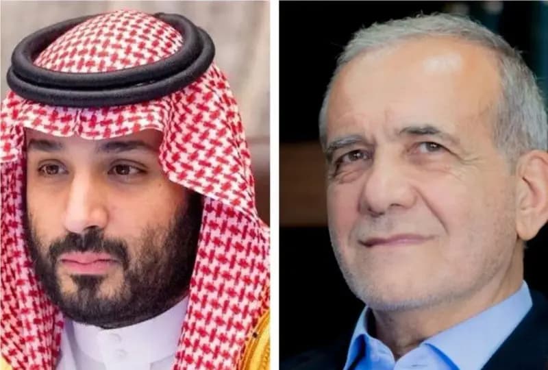 گفت‌وگوی تلفنی رئیس جمهور و ولیعهد عربستان / پزشکیان: ایران مصمم به تعمیق همکاری‌ها با عربستان است/ بن سلمان: گام‌های برداشته شده در تقویت مناسبات دو کشور مهم و ارزشمند است