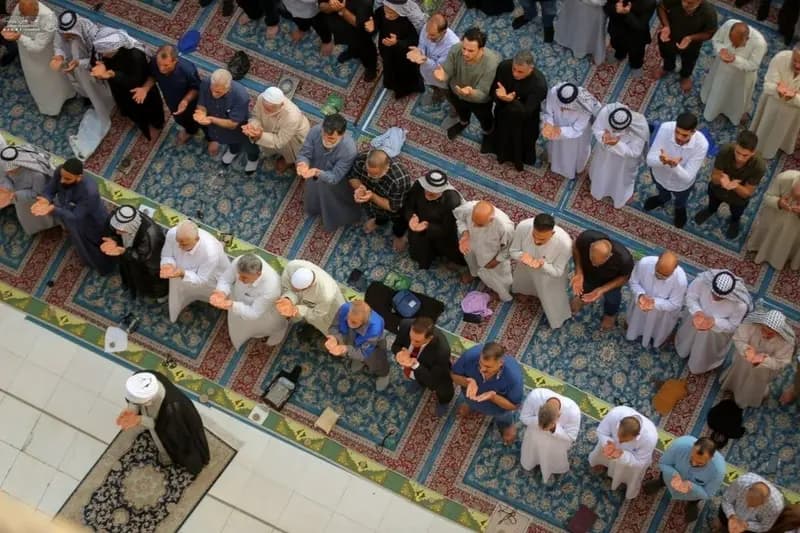 ببینید| اقامه نماز عید قربان در دانشگاه تهران