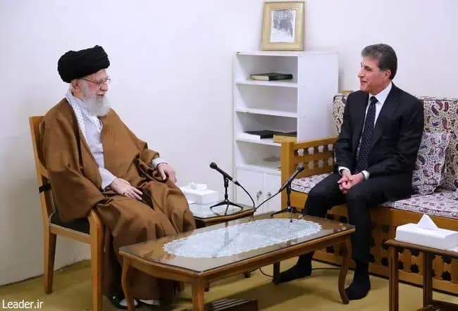 «نیچیروان بارزانی» عید قربان را به مقام معظم رهبری و رییس جمهور ایران تبریک گفت