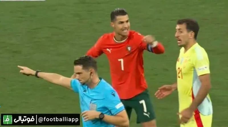 شادی جنجالی رونالدو جلوی چشمان اویارزابال
