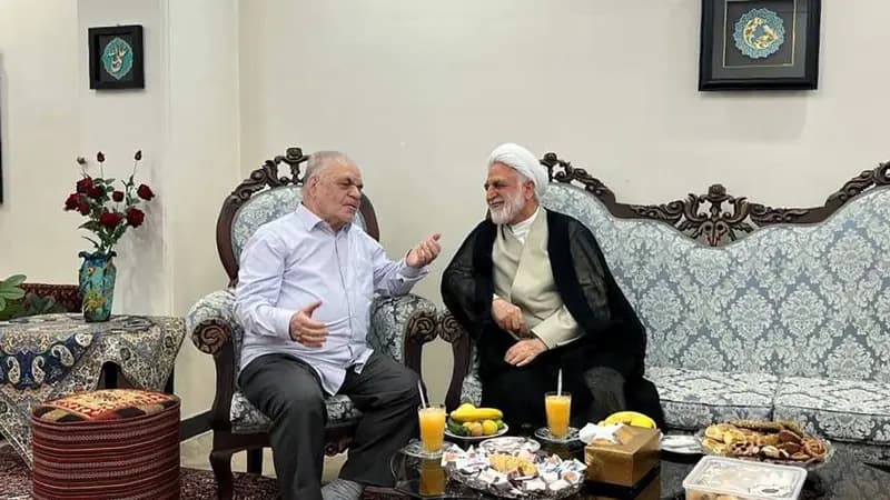 دیدار رئیس قوه قضاییه با عزت مطهری از مبارزان شاخص دوران انقلاب 