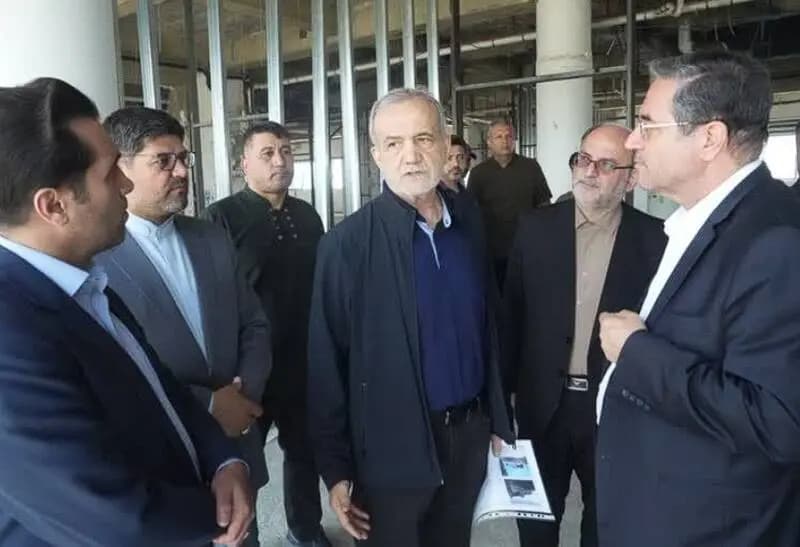رییس‌جمهور از روند احداث بیمارستان ۴۵۰ تخت‌خوابی شهید بهشتی ارومیه بازدید کرد
