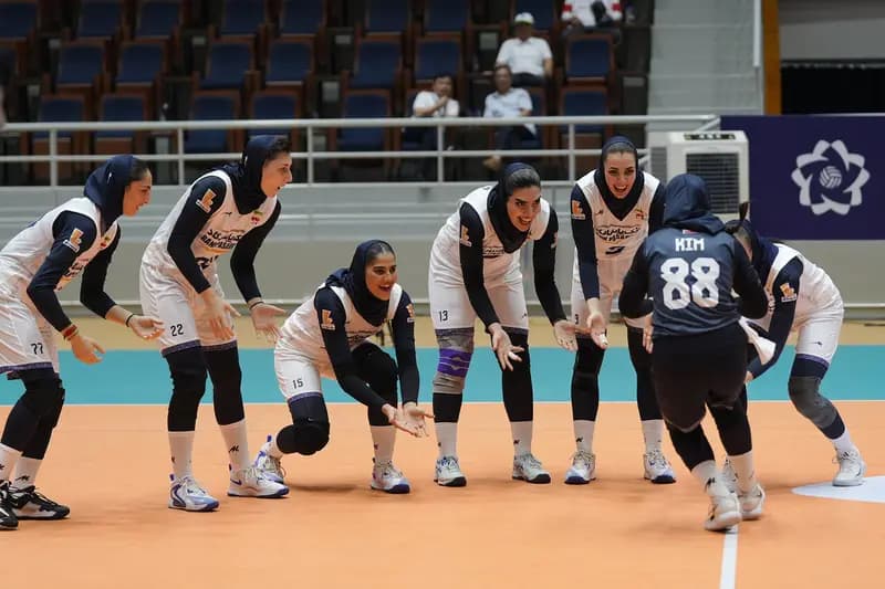 برد سخت دختران والیبال ایران در گام نخست