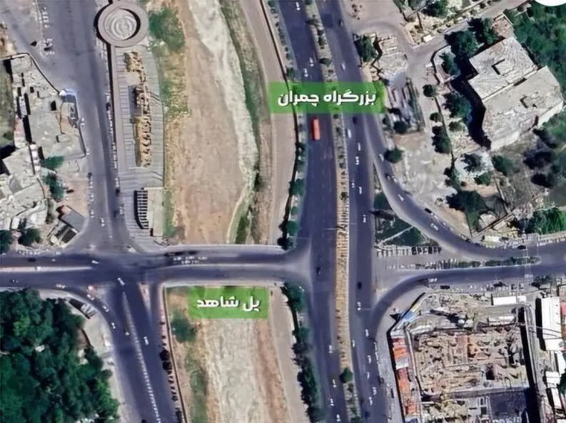 آغاز تخریب و بازسازی پل ۵۰ ساله «شاهد» شیراز