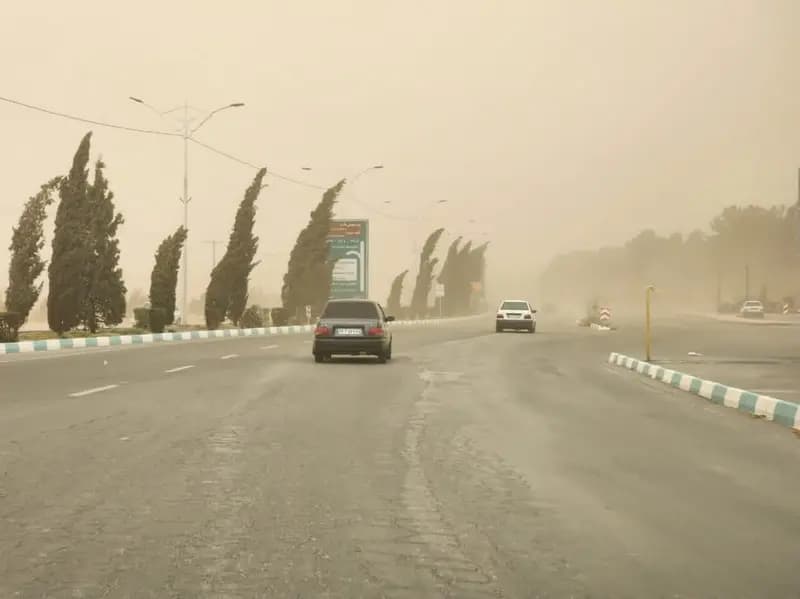 هشدار آلودگی هوا و گرد و غبار در استان کرمان