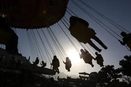 شرایط عجیب شهربازی ایلام بعد از قطع ناگهانی برق