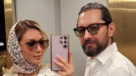 زن زیبای بهرام رادان دوباره ۲۰ ساله شد/ سلفی جذاب مینا مختاری پربازدید شد + عکس