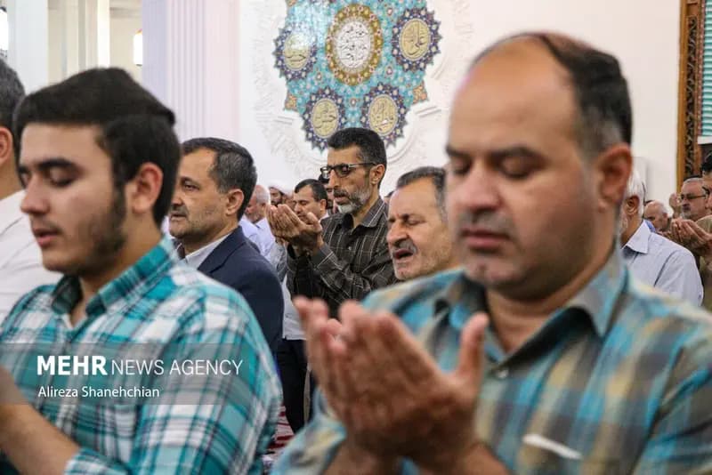 نماز عید قربان در آرادان