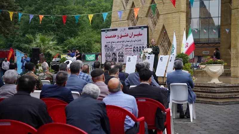 برگزاری یادواره شهدای فتح خرمشهر و شهدای خدمت در گرگان