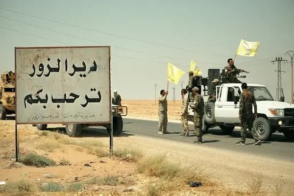 حمله افراد مسلح به ایست بازرسی قسد در شرق سوریه