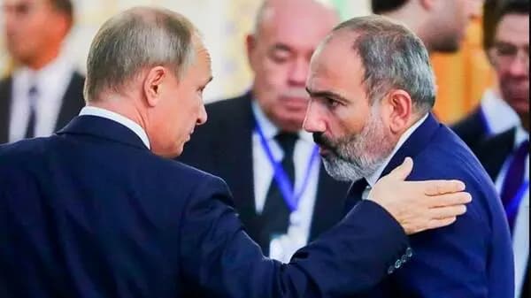 پیام شخصی پوتین برای تقویت روابط با ارمنستان