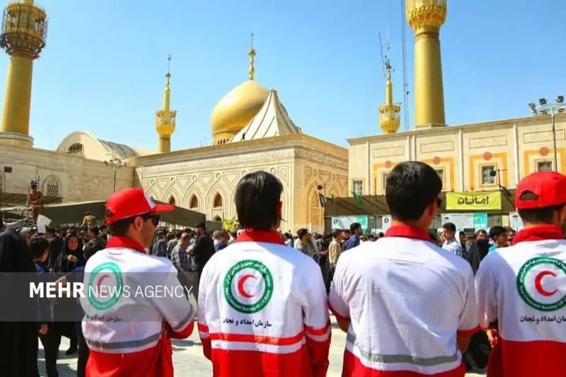 آماده‌باش جمعیت هلال‌احمر استان تهران برای مراسم ارتحال امام(ره)