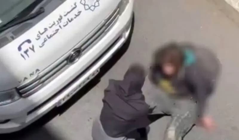 توضیحات شهرداری در خصوص انتشار تصاویر کشیدن یک زن توسط گشت فوریت‌های اجتماعی