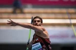 علی فتحی گنجی به فینال قهرمانی آسیا صعود کرد