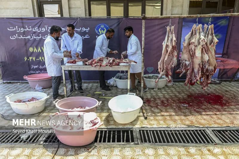 پویش نذر قربانی در خوزستان آغاز شد