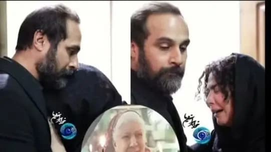 عکس پربازدید از بوسه عاشقانه  رویا میرعلمی ! / چه مرد خوش قدو بالایی !