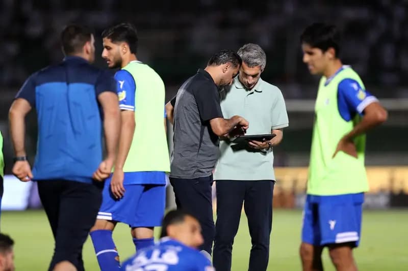 برخورد گرم جباری با پرسپولیسی‌ها