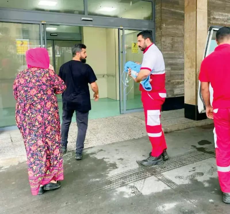 نجات شگفت‌انگیز نوزاد 6 ماهه با تلاش امدادگران هلال احمر