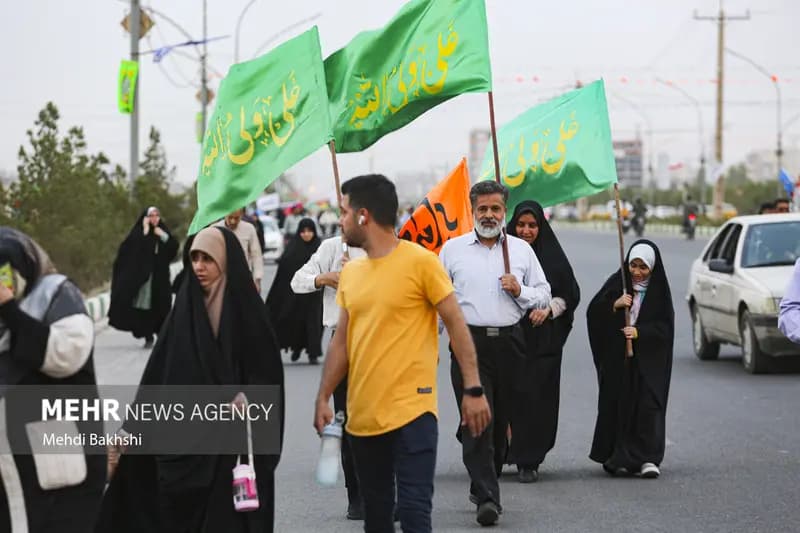شادپیمایی بزرگ عید غدیر در منطقه پردیسان قم برگزار می‌شود