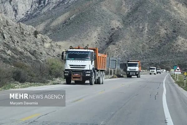 تاکید استاندار قزوین بر حمایت دولت از رانندگان کامیون
