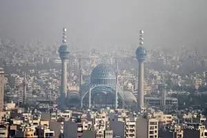 یزد به علت آلودگی هوا فردا دوشنبه تعطیل شد/ امتحانات مدارس برقرار است