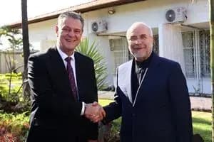دیدار قالیباف با وزیر کشاورزی برزیل