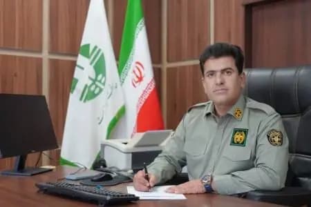 مصاحبه فرمانده سپاه ورامین در راهپیمایی ۱۵ خرداد