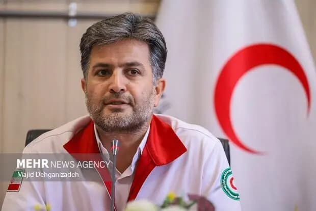 پیکر شهید مرزبان محمد زارعی در جزیره قشم تشییع می‌شود
