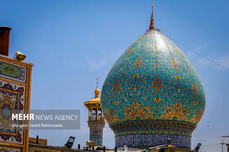 نماز عید سعید قربان در حرم شاهچراغ (ع) اقامه شد