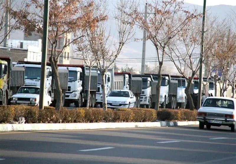 مزاحمان تردد کامیون‌ها در قزوین دستگیر شدند