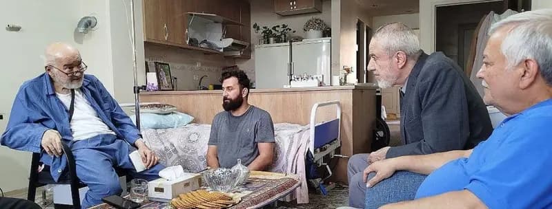 جدیدترین عکس تلخ از احمد توکلی در بستر بیماری!