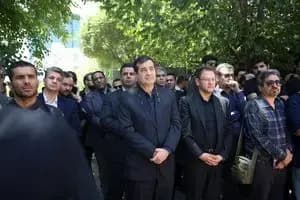 برگزاری مراسم تشییع پیکر مرحوم حمیدرضا درجاتی