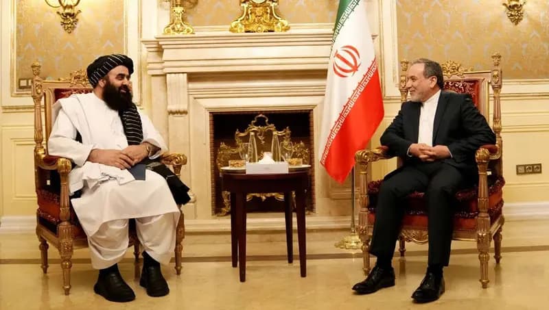 دیدار وزرای خارجه ایران و افغانستان در حاشیه مجمع گفتگوی تهران