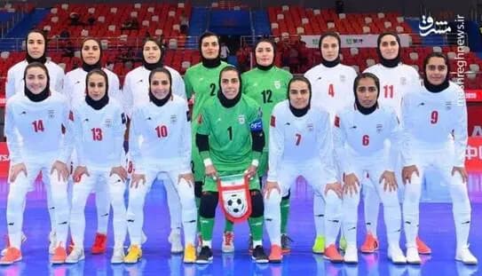 استقبال کاربران توئیتر از کسب سهمیه جام جهانی توسط دختران فوتسالیت