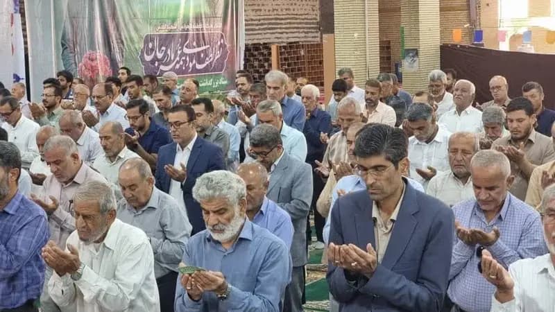 نماز عید قربان در گناوه اقامه شد