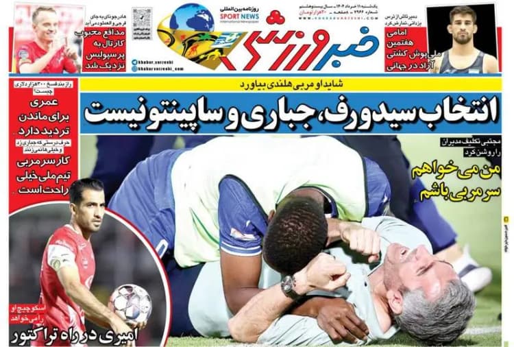کارشناسی داوری استقلال مقابل ملوان/ سهرابیان باید اخراج می‌شد