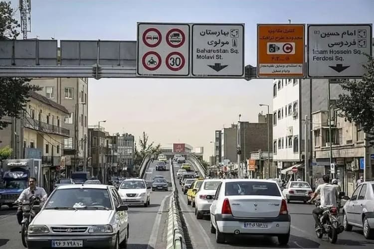 نرخ عوارض تردد در محدوده‌های ترافیکی پایتخت از شنبه افزایش می‌یابد