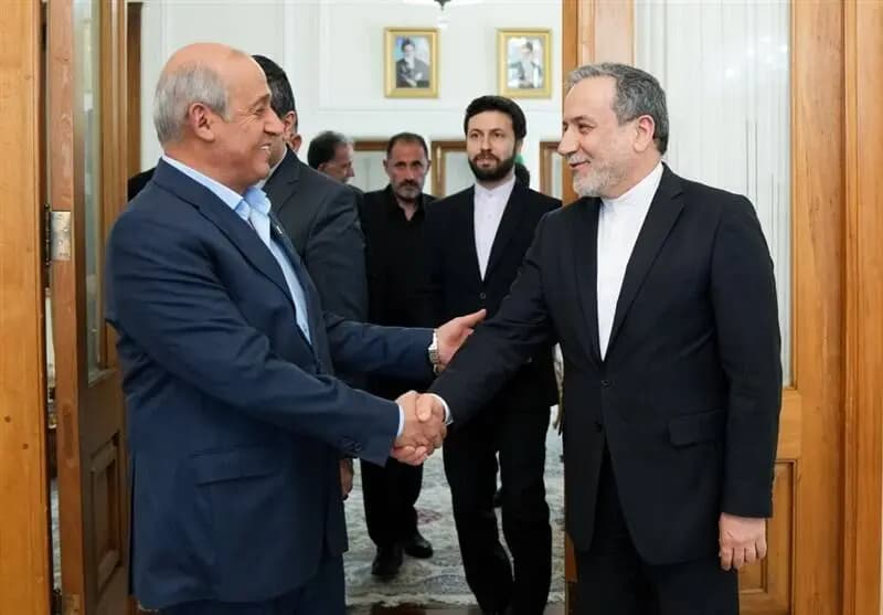 دیدار معاون دبیرکل جبهه مردمی برای آزادی فلسطین با عراقچی
