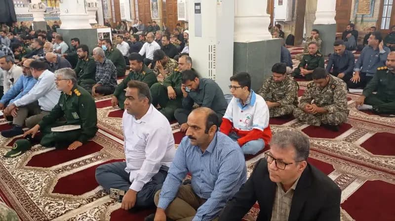 مراسم سالگرد ارتحال امام (ره) در برازجان برگزار شد