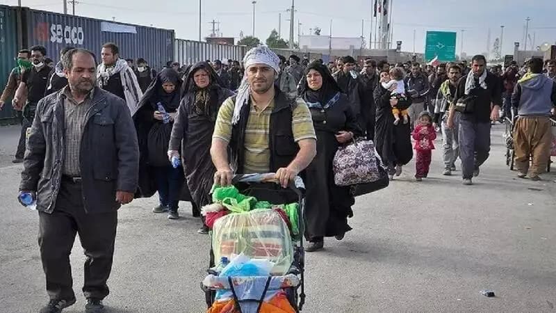 فیلم/ موج بازگشت زائران از کربلای معلی